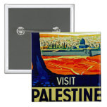 Visit Palestine Pinback Button