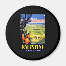 Visit Palestine See Ancient Beauty Revived Refrigerator Magnets