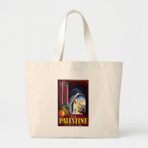 Visit Palestine The Land Of The Bible Canvas Bags