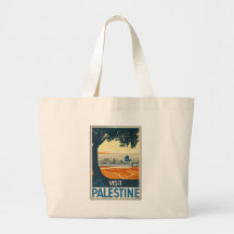 Visit Palestine Tote Bags