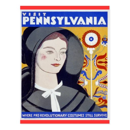 Visit Pennsylvania Post Card
