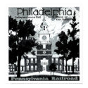 Visit Philadelphia on the Pennsylvania Railroad posters