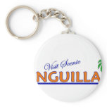Visit Scenic Anguilla Key Chain