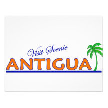 Visit Scenic Antigua Custom Invitation