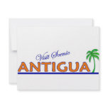 Visit Scenic Antigua Custom Invitation