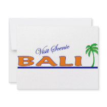 Visit Scenic Bali, Indonesia invitations