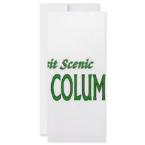 Visit Scenic British Columbia Rack Card Design