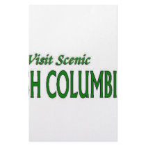 Visit Scenic British Columbia stationery