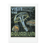 Visit the Aquarium - WPA Poster - Post Cards