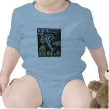 Visit the Aquarium - WPA Poster - Shirt