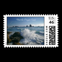 Visit the Oregon Coast stamps
