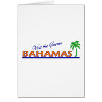 Visit the Scenic Bahamas Greeting Card