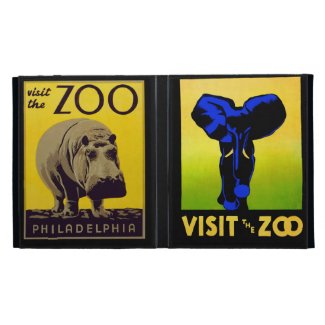 Visit The Zoo! iPad Folio Cover