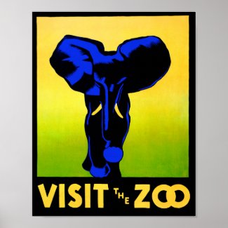 Visit The Zoo!! Poster