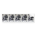 Visit the Zoo - WPA Poster - bumper stickers