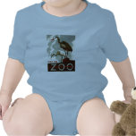 Visit the Zoo - WPA Poster - Rompers