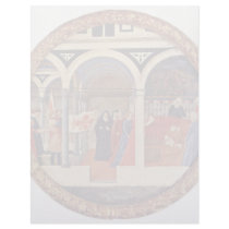 Visit To The Nursery Tondo By Masaccio (Best Quali Custom Letterhead