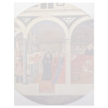 Visit To The Nursery Tondo By Masaccio (Best Quali Custom Letterhead
