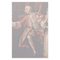 Visit To The Quack Detail " By Hogarth William Customized Stationery