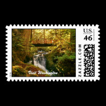 Visit Washington stamps