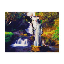 Visit With Mother Mary Post Card postcards by SuperiorGraphics Visit With Mother Mary Post Card postcards