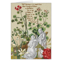 Visitation Blank Card Hilaire Belloc Courtesy cards