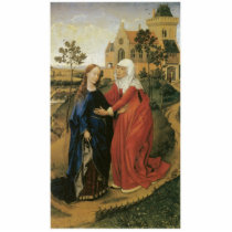 Visitation of Mary - Rogier Van Der Weyden photo sculptures