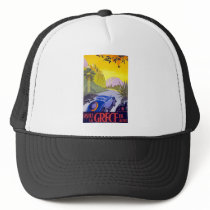 Visitez La Grece En Auto Greece Trucker Hat