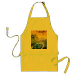 Visitez La Grece En Auto Retro Holiday Poster aprons