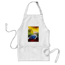 Visitez La Grece En Auto - Vintage Travel Poster Apron