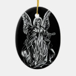 Visiting Angel Christmas Ornament