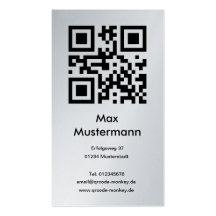 Visiting card, platinum (individually shapable) business card templates
