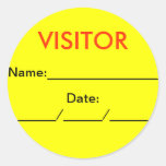 VISITOR STICKERS
