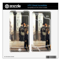 Visitors in London by James Tissot HTC Droid Incredible Skin
