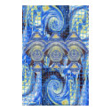 Visitors on a Starry Night Poster posters