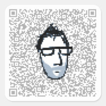 visnup qr code light sticker