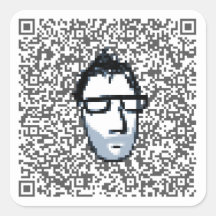 visnup qr code sticker