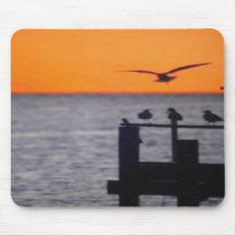 Vista al mar Mousepad