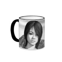 Vista Black And White Art Mug