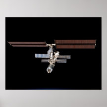 Vista de la estación espacial internacional de la  impresiones
