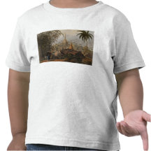 Vista de la gran pagoda de Dagon y del Scener adya Camiseta