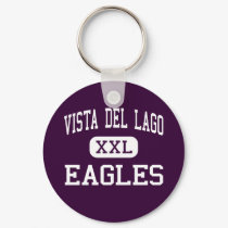 Vista del Lago - Eagles - High - Folsom California keychains by customteamsportswear Vista del Lago - Eagles - High - Folsom California keychains