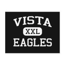 Vista - Eagles - High - Bakersfield California postcards by customteamsportswear Vista - Eagles - High - Bakersfield California postcards