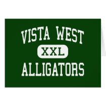 Vista West - Alligators - Bakersfield cards by customteamsportswear Vista West - Alligators - Bakersfield cards