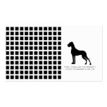 Vistenkarten “German Doggen " business cards