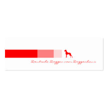 Vistenkarten “German Doggen " Business Card Template