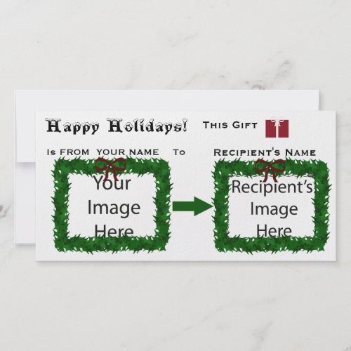Visual Cues Gift Card photocard