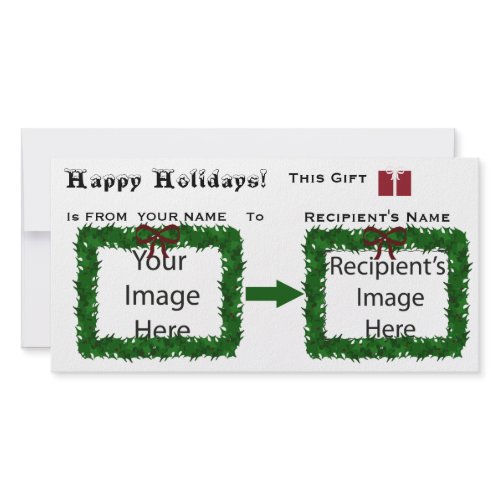 Visual Cues Gift Card photocard