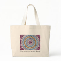 Visual Prayer Design with ZEN Buddhist Quote bags by spiritcircle Visual Prayer Design with ZEN Buddhist Quote bags