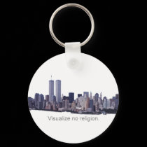Visualize no Religion keychains